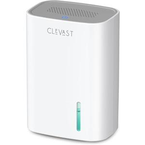 CLEVAST Dehumidifier for Home, Mini Quiet Dehumidifier for Bathroom and Bedroom