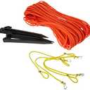 Park & Sun Sports Outdoor Volleyball Net Wide Court, Orange
