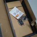 Countertop Support Bracket 2 Pack Heavy Duty Granite Hidden Forward L Shelf Bracket 18" x 8" x 2 1/2" Metal Corbels for Quartz/Wood/Concret/Laminate Countertops