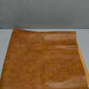 1 Yards 54" x 36" Distressed Bark Texture Soft Faux Leather Fabric Camel Brown Fake Leather Fabric Upholstery Vinyl for Sofa Chairs Car Seats Crafts,
Camel Brown