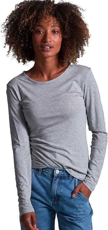 ONNO Women's Long Sleeve Viscose Bamboo T-Shirt XL  