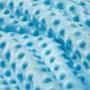 DaysU Baby Sleep Sack with Plush Dots 18-24 Months, 2.5 TOG Sleeveless Baby Wearable Blanket with 2-Way Zipper, Sleeping Bag for Toddler, Light Green (X-Large)