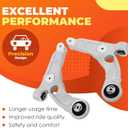 4pcs Front Lower Control Arm Ball Joint Compatible with Cherokee 2014-2018 K643179 K643180 K500287 Left & Right Suspension Kits