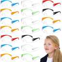 Patelai 36 Pcs Kids Safety Glasses Bulk Eye Protection Goggles Scratch Resistant for Science Class, Lab, Sports, Child Youth Size (Multicolor)