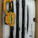 Snow Mill Battery, Electric Snow Shovel, 20V Useful Width 28cm, Snow Height Max. 15 cm, Cordless Snow Blower, 2400 RPM, 3000 mAh Battery (Black)