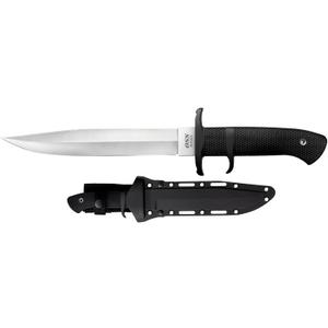 COLD STEEL OSS 8.25" Japanese AUS8A Clip Point Blade 5.125" Kray-Ex Handle Tactical Outdoor Hunting Fixed Blade Knife w/Secure-Ex Sheath
