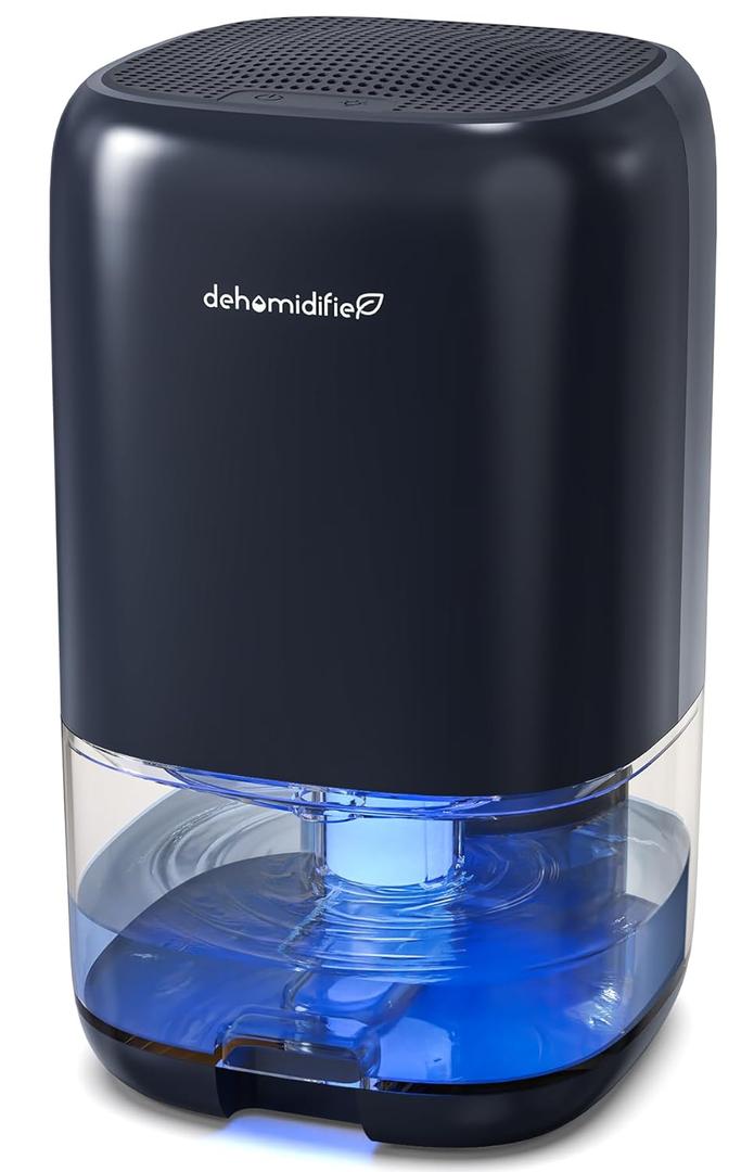 TABYIK Dehumidifier, 35 OZ Small Dehumidifiers for Room for Home, Quiet with Auto Shut Off, Dehumidifiers for Bedroom (280 sq. ft), Bathroom, RV, Closet,Blue