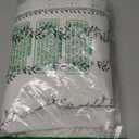 BGment Boho Curtains for Bedroom - Bohemain Grey Semi Sheer Curtains 63 Inch Length Light Filtering Grommet Window Drapes for Farmhouse Living Room, Each 52 Inch Wide, 2 Panels Set