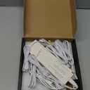 BENLUN 12V COB LED Under Cabinet Strip Lighting Kit 32.8ft, 4000K Natural White Cuttable LED Tape Lights 8W/M CRI 93 320LEDs/M with Dimmer and Power Supply for Kitchen Bookcase Shelf Display