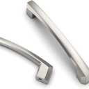 Asidrama 10 Pack 4 Inch(102mm) Brushed Satin Nickel Kitchen Cabinet Handles, Cabinet Pulls Kitchen Cabinet Hardware for Cupboard Drawer Pulls
