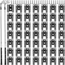 Deekin 30 Pcs Golf Club Holder Golf Club Rack Storage Organizer for Garage Hanger Wall Mount with 60 Pcs Screws for Wall Display, Grip up Type (Suits for 0.39 Inch)