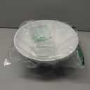 Folkulture Wooden Fruit Bowl for Kitchen Counter | 12" Large Premium Eco Friendly Banana Fruit Basket for Kitchen | White Wood Bowl with Holder, Pedestal for Table Decor, Centerpiece for Dining Table