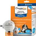 ThunderEase Dog Calming Pheromone Diffuser Kit | Powered by ADAPTIL | Vet Recommended to Relieve Separation Anxiety, Stress Barking & Chewing, and Fear of Fireworks & Thunderstorms (30 Day Supply)