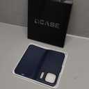 OCASE Compatible with iPhone 17 Pro Wallet Case, PU Leather Flip Folio Case with Card Holders RFID Blocking Kickstand [Shockproof TPU Inner Shell] Phone Cover 6.3 Inch 2025, Blue