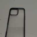 HOOMIL Case for iPhone 16 Pro Max 6.9-Inch, Non-Yellowing, Drop Protection, Anti-Scratch Transparent Hard Back Phone Cover - Black