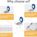 Cat Toilet Trainer Kit | Cat Potty Training Kit | Toilet Training for Cats & Cat BoxBlue