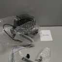 Space Heaters for Indoor Use, 1500W PTC Electric Heater with 90Adjustable Angle, Fast Safety Heat, Small Portable Heater for Office Home(Silver)