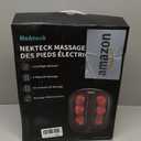 Nekteck Foot Massager with Heat, Shiatsu Heated Electric Kneading Foot Massager Machine for Neuropathy, Plantar Fasciitis, Feet Massage for Pain Relief, Circulation, Ideal Gifts for Man Woman Her Him