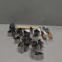 Pumpkin Carving Kit for Kids, 22 PSC Stainless Steel Pumpkin Carving Tools with Hammer and 2 Carving Knives, DIY Halloween Pumpkin Shape