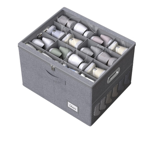 JISONCASE Shoe Organizer for Closet,Shoe Box Storage Containers with Clear Cover,Adjustable Dividers for Shoe Storage,Space Saving Shoe Bin with Foldable Bottom Support (Gray)