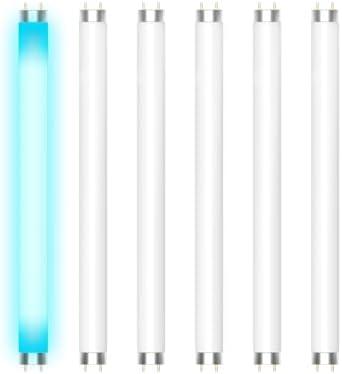 Shootingstar 6 Pack FSL BL T8 F10W Bug Zapper Replacement Bulb for 20W Bug Zapper, 13 Inch 10 Watt Light Bulb Compatible with Aspectek, Liba and Other 20W Mosquito Zapper Lamp