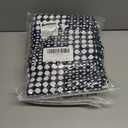 4 x JELLYMONI Pack of 2 Decorative Plaid Linen Throw Pillow Covers Farmhouse Christmas Pillowcovers Rustic Woven Textured Boho Pillowcase for Sofa Couch Bed (Blue, 18x18in)