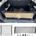Trunk Cargo Net for 2010-2024 Toyota 4Runner 2 Row Model Only, Trunk Organizer Luggage Mesh Net Anti-Slip Rear Cargo Netting for 4 Runner SUV Accessories(Envelope Style+Floor Style)