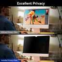 Privacy Screen for iMac 24 Inch 2021-2024 Destop Computer Monitor, Anti Glare Blue Light Filter Shield, Upgraded Anti Spy iMac Privacy Protector