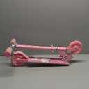 Scooter for Kids Ages 3-12 - Kids Kick Scooters with Led Light Up Wheels & 3 Levels Adjustable Handlebar, Lightweight Foldable 2 Wheel Girly Pink Scooter Christmas Birthday for Girls Boys.