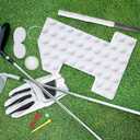 Gemscream Golf Number 1 Piata with Stick Blindfold and Confetti Golf Birthday Decorations Sports Themed Piata 1st Birthday Party Supplies