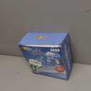 JOYIN 2 Kids Bubble Guns with 4 Bottles Solution, Automatic Bubble Machine Gun with 8 Holes for Kids, Adults, Summer Toys, Easter Basket Stuffers, Birthday Gift, Party Favors (Green, Blue)