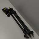 Melnor 65178AMZ MiniMax Turbo Oscillating Sprinkler on Tripod, 4000 sq. ft., 4-Way Adjustable, Quick Connect Bundle, Black, Yellow