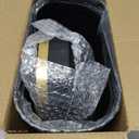 steo spce Automatic Motion Sensor Bathroom Small Trash Can with Lid, 2.6 Gallon Black Touchless Slim Garbage Can, Smart Waterproof Trash Bin for Bedroom, Restroom, Living Room, Office