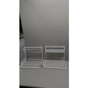 Under Sink Organizer, 2-Tier Pull Out Cabinet Organizer, Under Sink Shelf for Bathroom, Kitchen