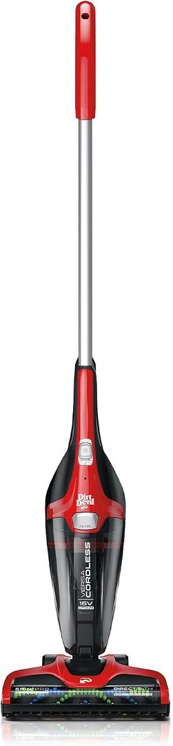 Dirt Devil 3-in-1 Versa Stick Vacuum Cleaner, Lightweight, Rechargeable, Ideal for Pet Hair, Dog Beds, Stairs, and More, Cordless Vacuum Cleaners for Home Use