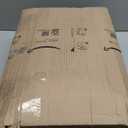 palassio Striped White 100% Cotton Quilt King Size Bedding Sets, Lightweight Crinkly Channel Pick Stitch Textured Bedspread Soft Shabby Chic Farmhouse Country Coverlet for All Season, 2 Shams