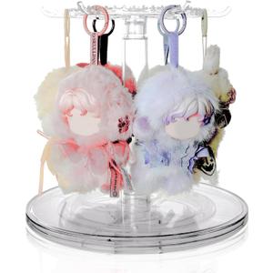 Rotating Display Case for Skullpanda Dolls, for POP MART Labubu Rotating Display Case