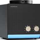 Smart Aroma Scent Waterless Essential Oil Diffuser, Cold Air Tech Scent Air Machine for 1500 Sq Ft,200ml Hotel Collection Diffuser for Home & Office (Black Titanium, Single Scent)