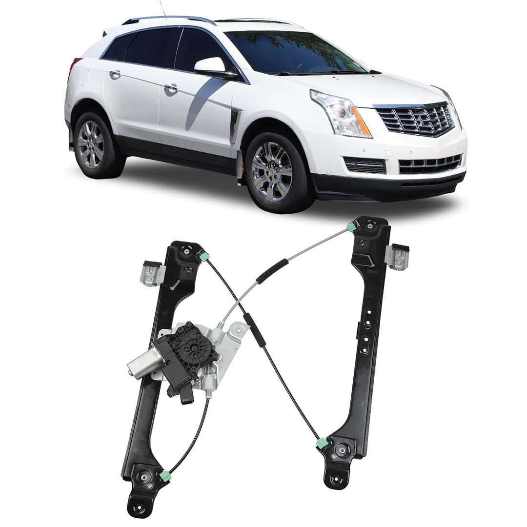 Dasbecan Window Regulator with Motor Compatible with Cadillac SRX 2010-2016