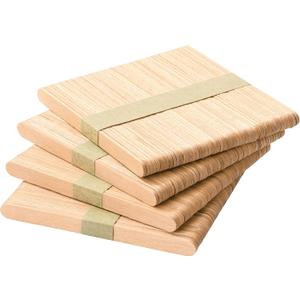 Mr. Pen- Popsicle Craft Sticks, 4.5 Inch, 200 Pack, Wax Sticks, Kids Crafts, Wooden Sticks for Crafting