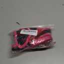 rabbitgoo Dog Harness Small Sized and Leash Set, Step-in Breathable Pet Harness, Soft Walking Reflective Puppy Vest for Small Dogs, Black & Rose Red, S (S (Chest: 15.1 - 16.5"))