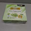 Twinings Pure Peppermint Herbal Tea Individually Wrapped Bags, 100 Count (Pack of 1), Fresh Minty Flavour, Naturally Caffeine-Free, Enjoy Hot or Iced, 100 Teabags
