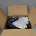 4 Set Christmas Inflatable Blower 1.2A Inflatable Fan Replacement Air Blower with 1.5A Adapter 12 LED Light String Tent Stake Weight Bag for Xmas Thanksgiving Halloween Yard Outdoor Decor