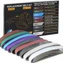 45 Pcs 3/4" X 12" Replacement Knife Sharpener Sanding Belt Kit for Work Sharp Knife & Tool Sharpener Ken Onion Edition (WSKTS-KO), 80/120/240/400/600/800/1000/2500/5000 Grits