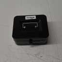 KYODOLED Cash Box with Combination Lock Safe Metal Money Box with Money Tray for Security Lock Box 7.87"x 6.30"x 3.35" Black (Medium)