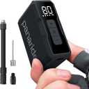 Mini Bike Pump, 120 PSI Mini Electric Bike Pump, 120g, Smart Auto-Stop, 1 PSI Accuracy, Portable Electric Bike Pump Works with Presta & Schrader Valves
