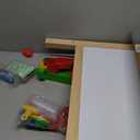 JOYOOSS Easel for Kids - Adjustable Wooden Art Easel With Paper Roll, Magnetic Double Sided Dry Erase Board, Outdoor Easel for Toddlers, Green