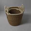 Seagrass Planter Basket Set 3 Pcs 8x9, 9x10, 10x12