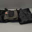 Inflatable Travel Foot Rest Pillow - Travel Foot Rest for Airplane Flights, Car Seat Foot Rest for Kids Airplane Bed for Toddler, Blow up Plane Footrest Pillow with Easy-Carry Strap, Dark Gray 2Pack