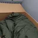 CozyLux King Size Comforter Set Olive Green, 7 Pieces Pintuck Bed in A Bag Green Comforter King Size, Pinch Pleat Bedding Set with All Season Comforter, Sheets, Pillowcases & Shams